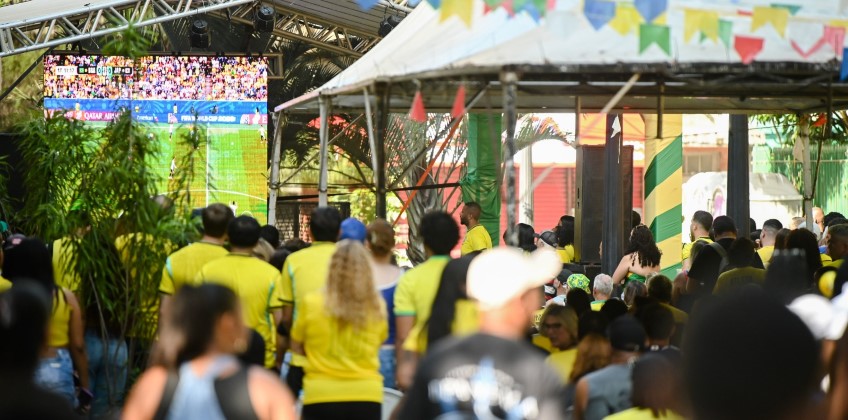 BM promove nova edição da Fan Fest para Brasil x Noruega pelas oitavas de final da Copa do Mundo